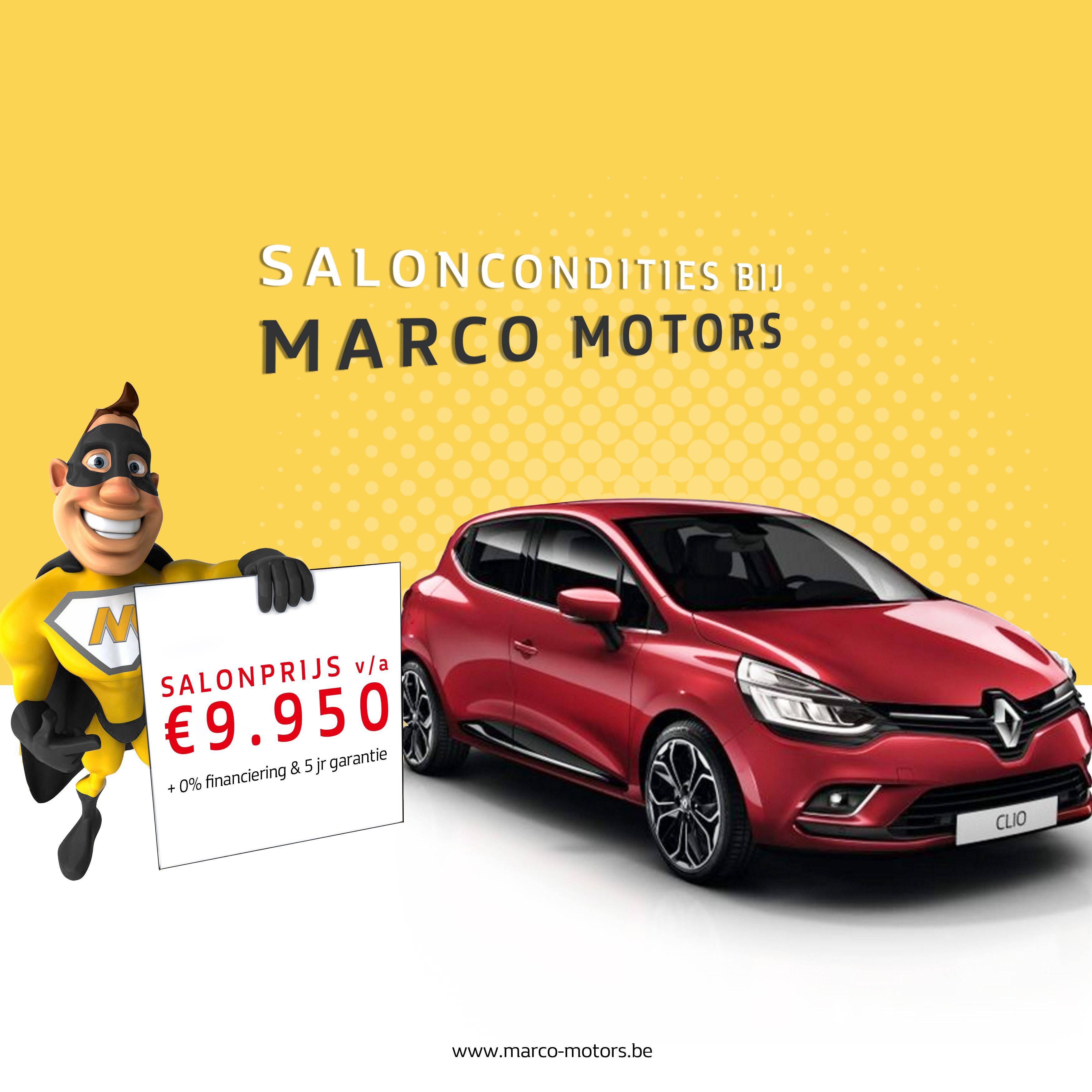 Renault saloncondities 2017