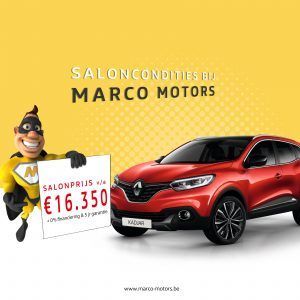 Renault Kadjar - saloncondities 2018 Renault Kadjar - saloncondities 2018