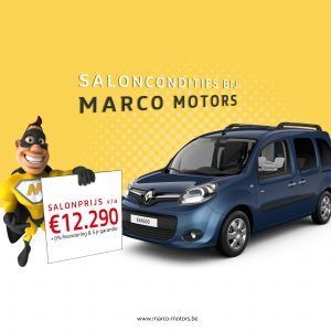 Renault Kangoo - saloncondities 2018 Renault Kangoo - saloncondities 2018
