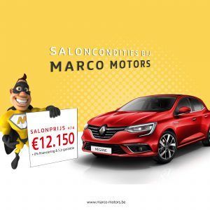 Renault Megane - saloncondities 2018 Renault Megane - saloncondities 2018