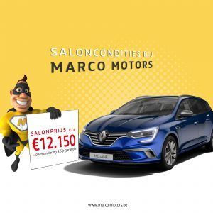 Renault Megane Grandtour - saloncondities 2018 Renault Megane Grandtour - saloncondities 2018