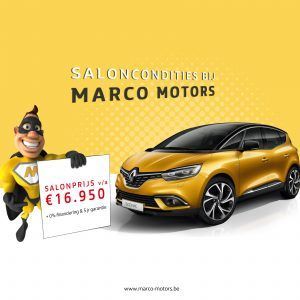 Renault Scenic - saloncondities 2018 Renault Scenic - saloncondities 2018