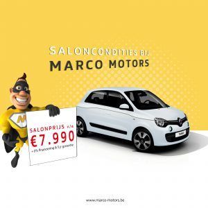 Renault Twingo - saloncondities 2018 Renault Twingo - saloncondities 2018