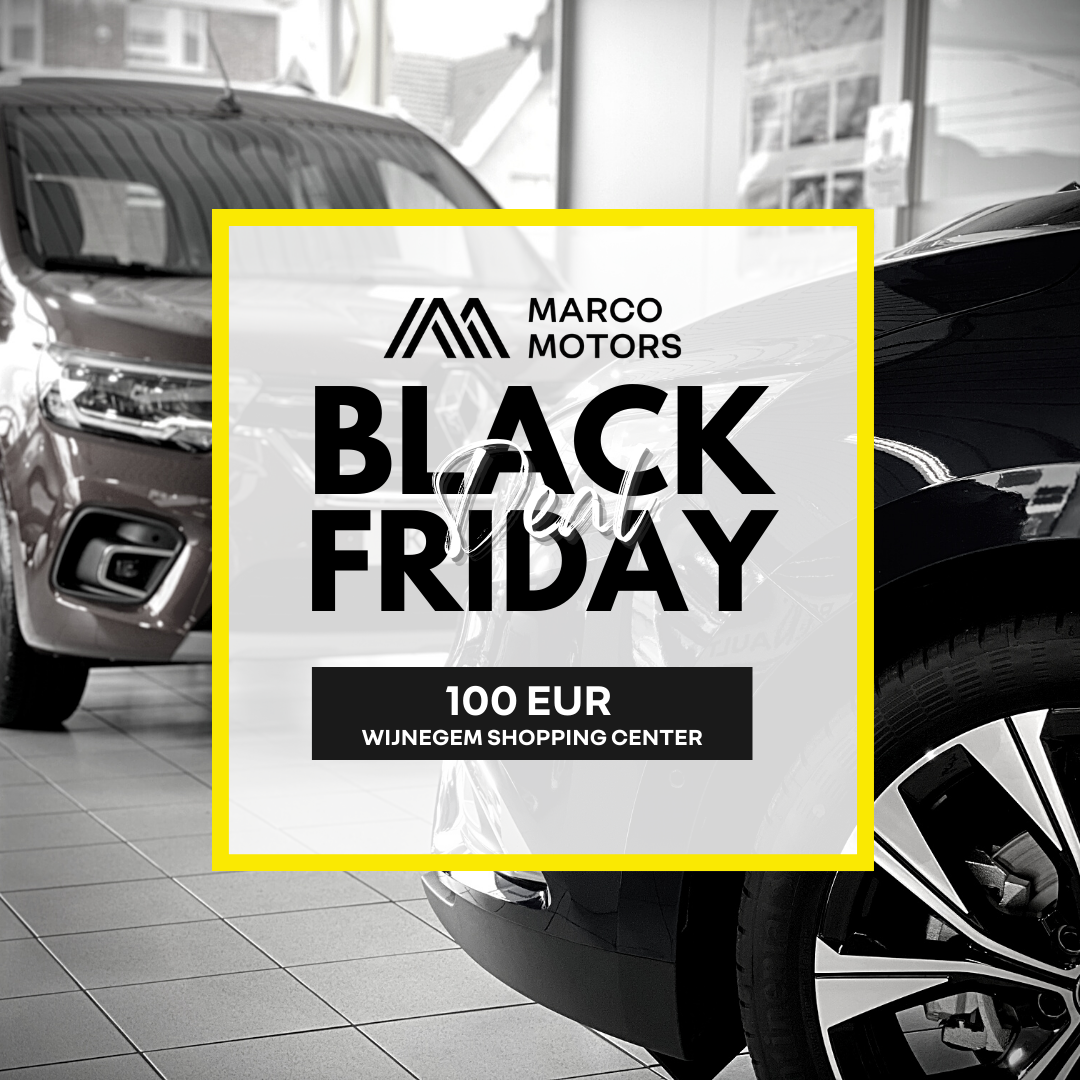 Black Friday deal 2023 Marco Motors - Renault Deurne