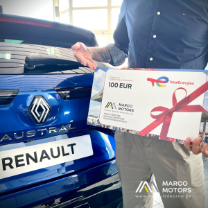 100 eur tankkaart + gratis eerste onderhoud